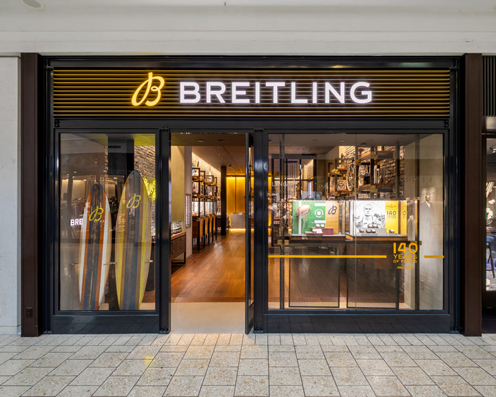 Exterior of Breitling Short Hills store