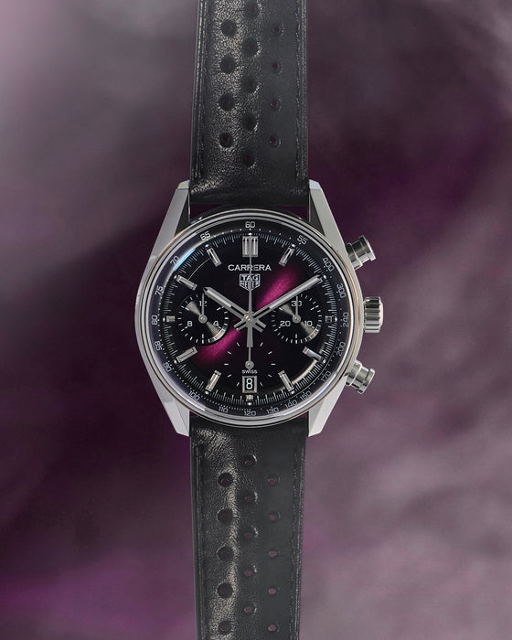 TAG Heuer Purple Carrera product laydown